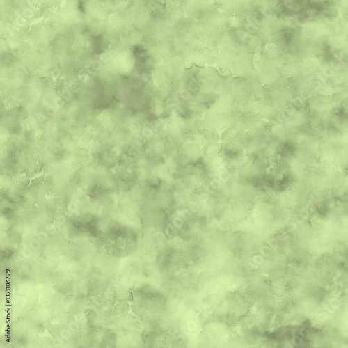 Green watercolor seamless texture background