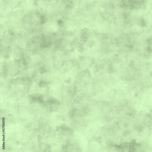 Green watercolor seamless texture background