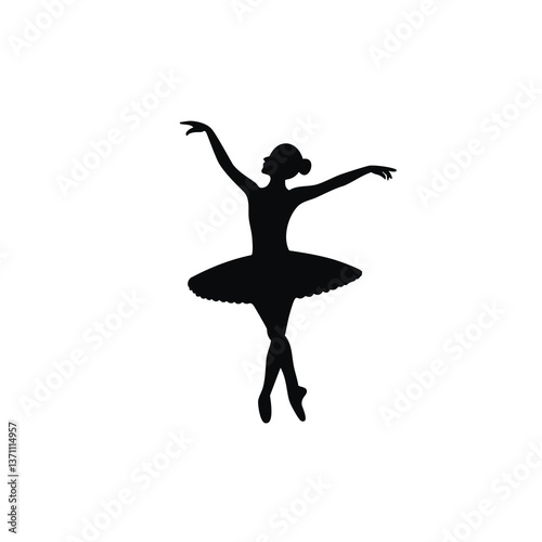ballet dancer silhouette