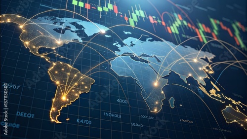he Global Financial Web: Interconnected Markets and Economic Power