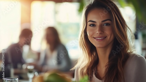 Woman in lab coat looking at screen with fruit and vegetables. Female plan consultation nutritionist health. Patient is given advice by an ai in a nourishment office. A woman wearing a lab lifestyle.