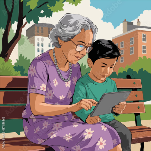 Digital Connection Across Generations
