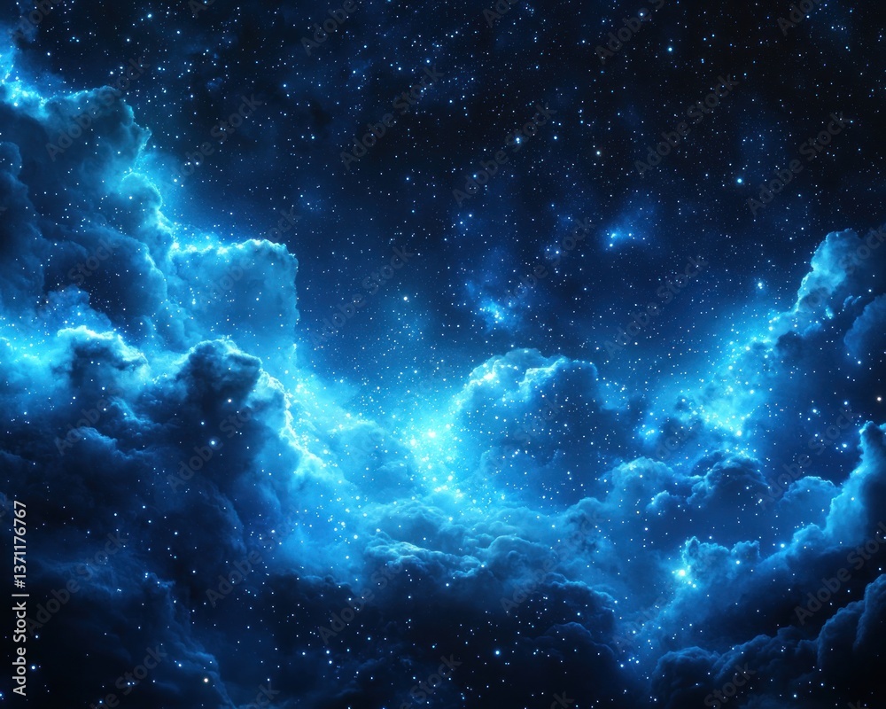 Fototapeta premium Deep space nebula