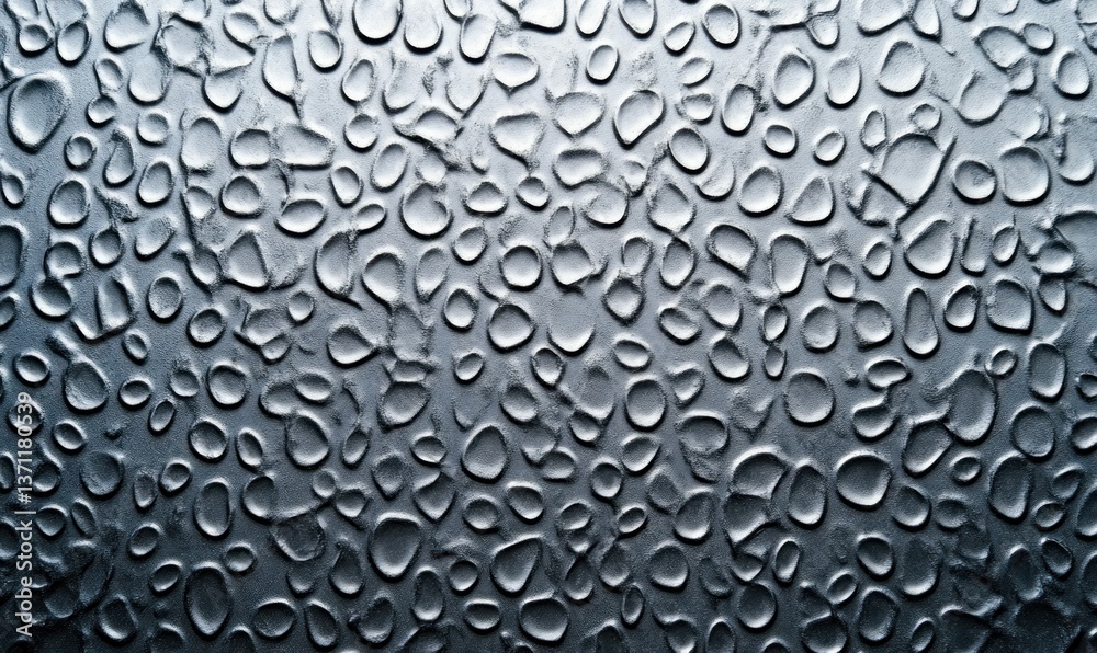 Silver textured background featuring an abstract pattern of smooth, rounded shapes and subtle shadows.