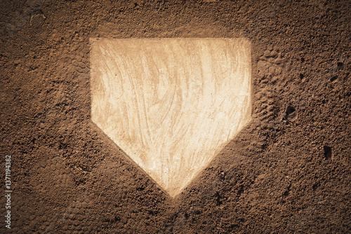 Baseball and softball home plate