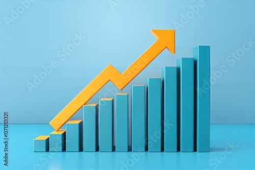 Business Growth Arrow on Bar Graph Free Download Business Growth Arrow on Bar Graph - GFXLoad
