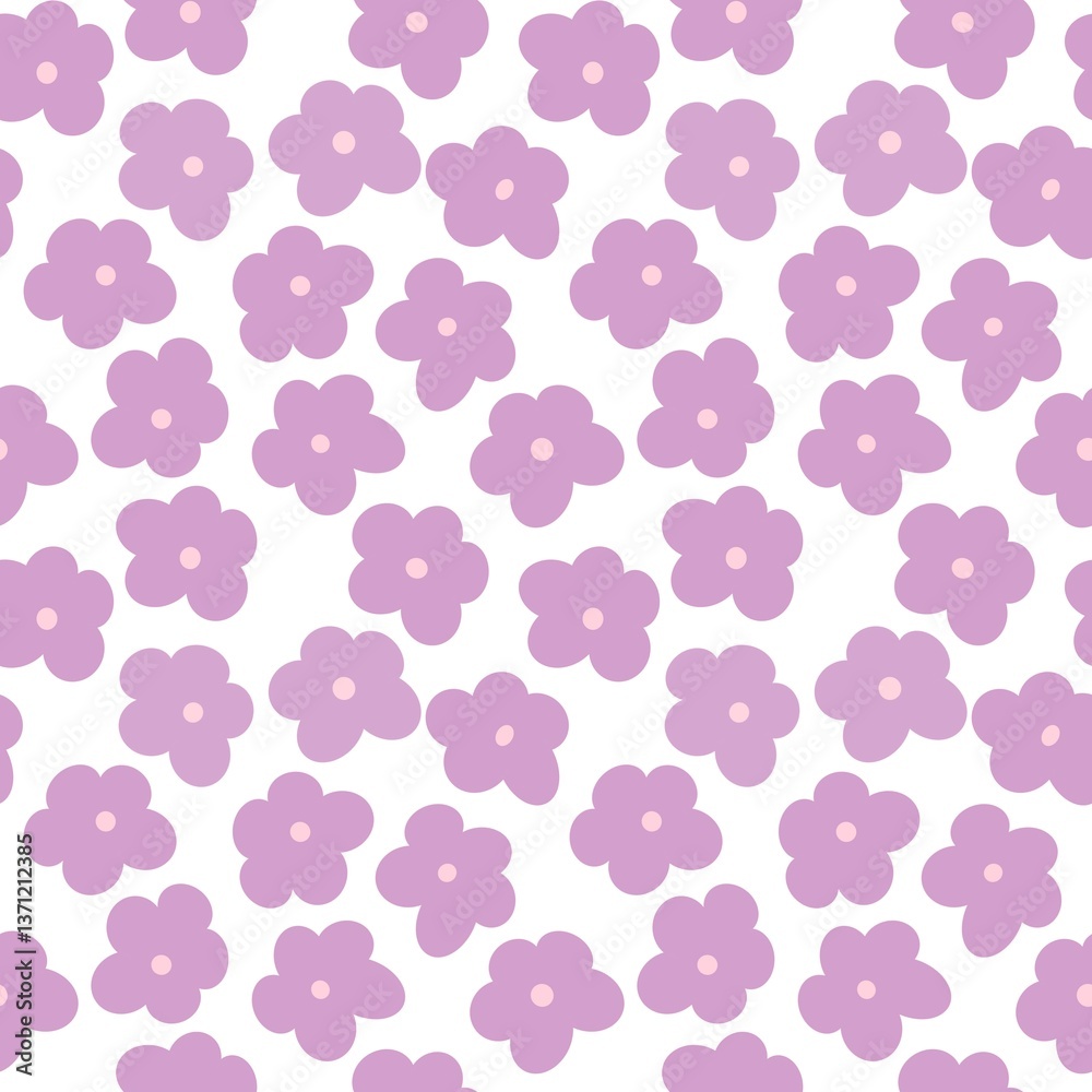 seamless cute abstract floral pattern seamless cute abstract floral pattern