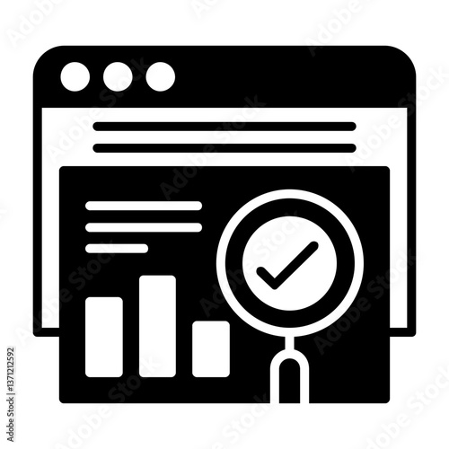 Web site Solid Style Icon