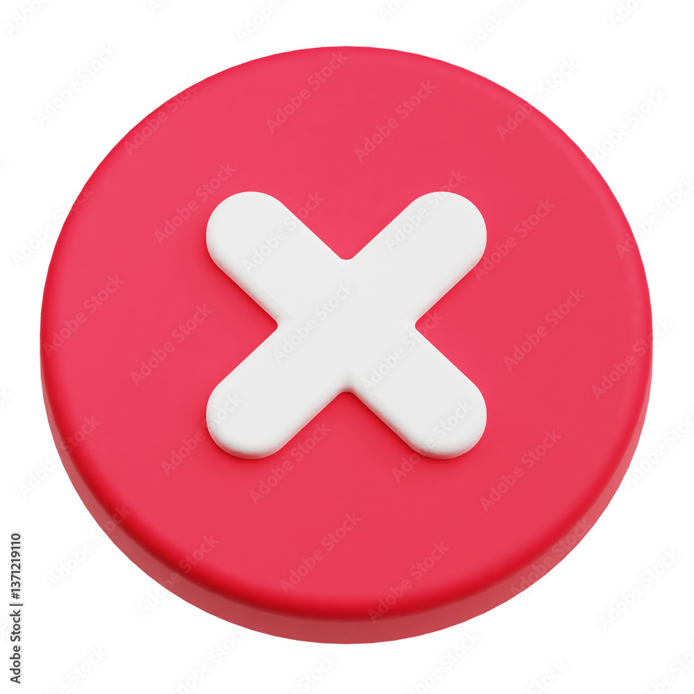 Obraz premium app user interface 3d icon isolated on the transparent background