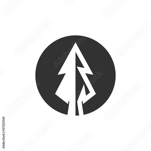 Free Download Vintage Retro Rustic Native Arrowhead Spear for Arrow Hunting Hipster Logo Design - GFXLoad