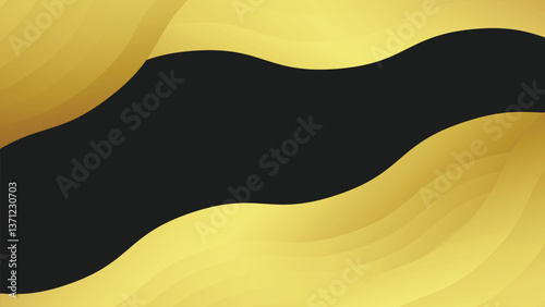 Abstract elegant Gold background for business digital technology simple shape design wallpaper ESP 10