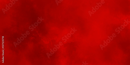 Abstract grainy red Grunge Cloudy Texture with blood red smoke Background. Abstract Grunge red metal smoke brush effect. Red Textured surface of colored plastic background. Professional Stock Photo.