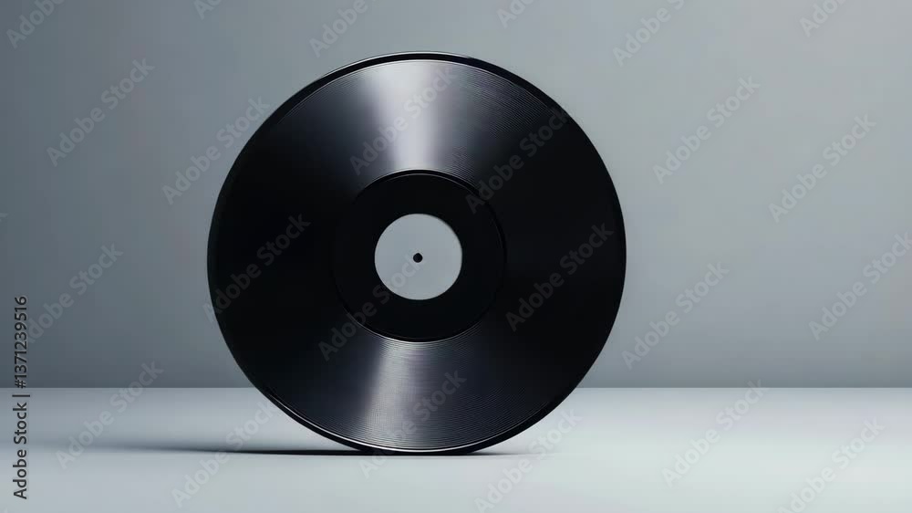 Realistic CD cover mockup with artistic design