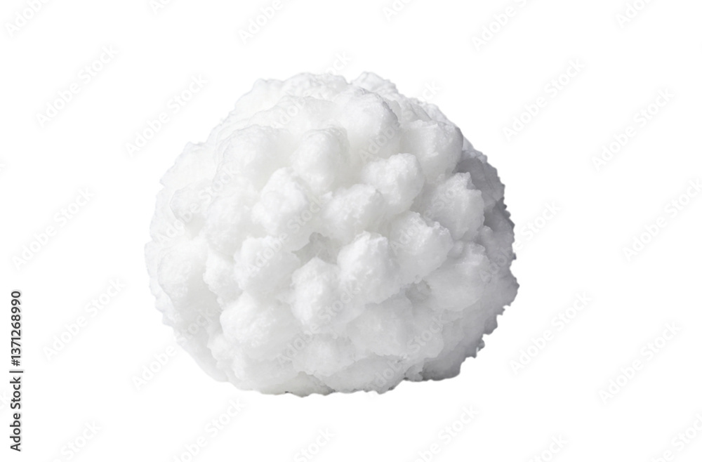 Snowball tumbles down mountain gaining size. Snowball tumbles down mountain gaining size.