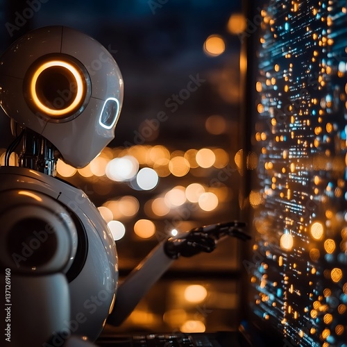 Robot programmer night city