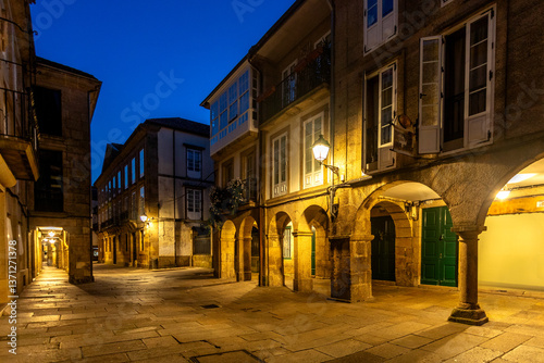 Early morning in Santiago de Compostela