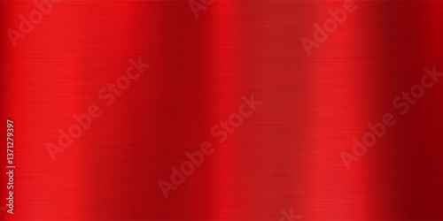 Red metallic gradient with scratches. Foil surface texture effect. Vector illustration