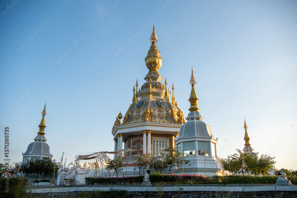 Naklejka premium THAILAND KHON KAEN PHU WAT THUNG SETTHI