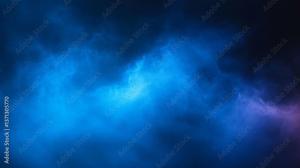 Fototapeta premium Abstract Blue Smoke Background Image