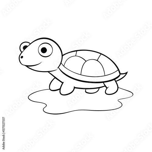 turtle coloring book 