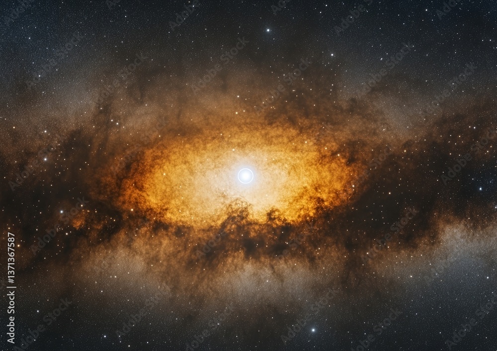 beacon transmitting from the galactic edge featuring mesmerizing interstellar dust clouds wrapping around the pulsing light source beacon transmitting from the galactic edge featuring mesmerizing interstellar dust clouds wrapping around the pulsing light source