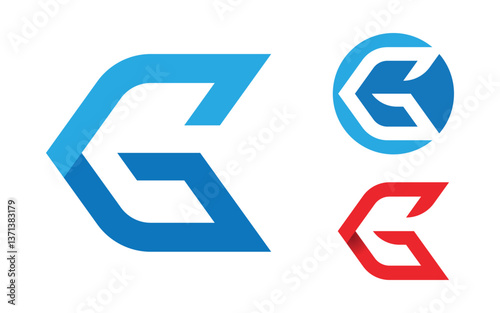 Arrow business speed growth icon illustration design v.9