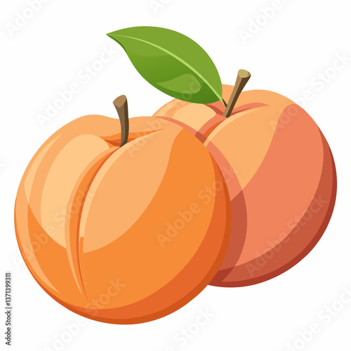smooth skinned peaches with warm blush tones