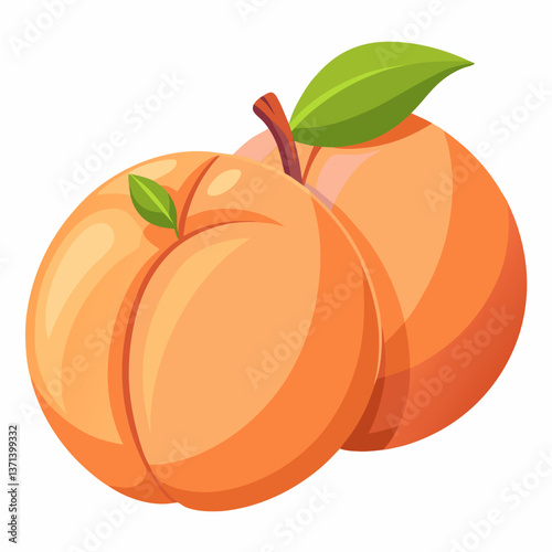 smooth skinned peaches with warm blush tones