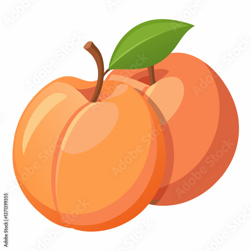 smooth skinned peaches with warm blush tones