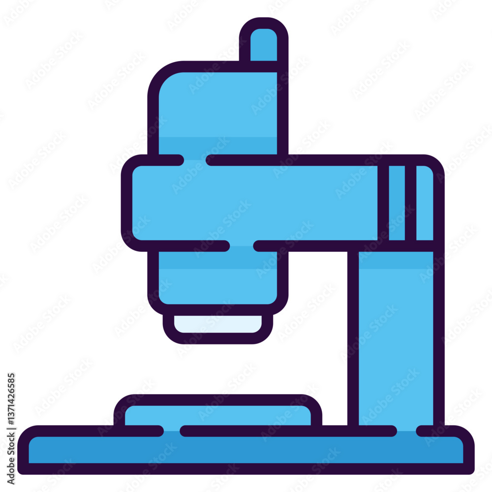 Microscope Filled Icon Microscope Filled Icon