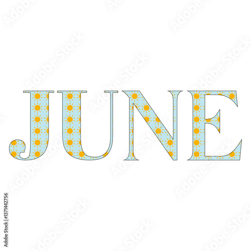 Months of the year - June