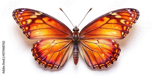 Wallpaper Mural Summer Butterfly Long Exposure Photography: Vibrant Wings, Magical Blur, Nature's Beauty Torontodigital.ca