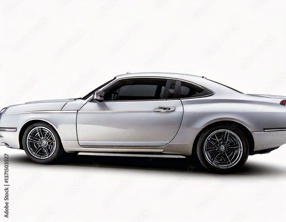 Obraz premium black sports car