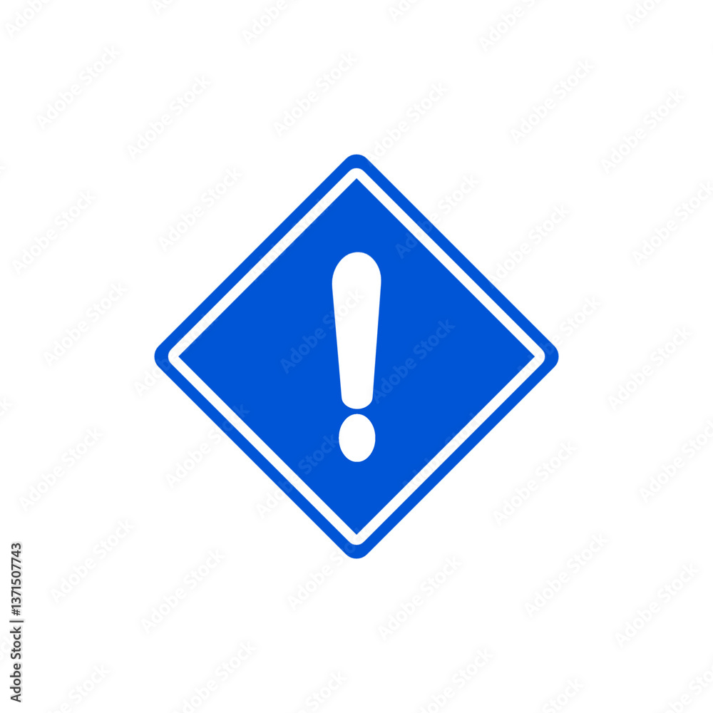 Exclamation mark of warning attention icon. Triangular warning symbols with Exclamation mark. Caution alarm set, danger sign collection, attention vector icon. Vector illustration