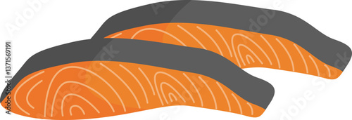 Fresh Salmon Illustration