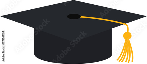 Hat Cap Graduation Sticker