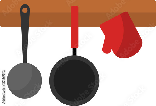 Kitchen utensil hanger