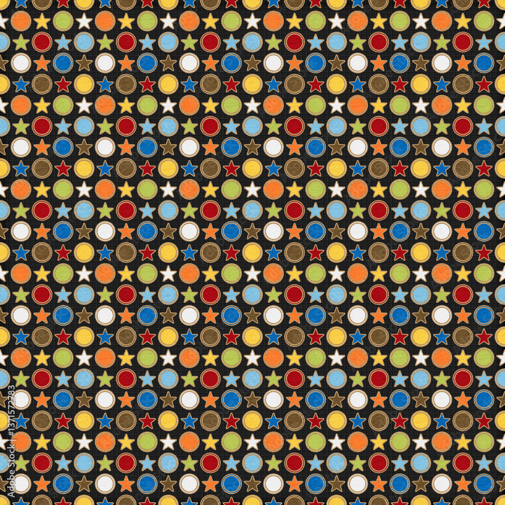 Seamless geometric stars pattern, repeat stars celebration background and sky stars pattern Seamless geometric stars pattern, repeat stars celebration background and sky stars pattern