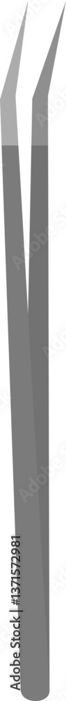 Naklejka premium tweezers aluminum
