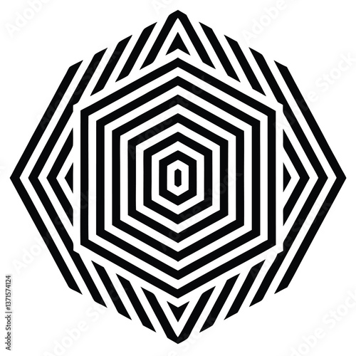 glitch distortion pattern silhouette vector design