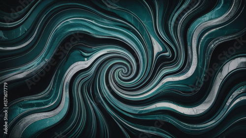 Marble Vortex Abstract Pattern