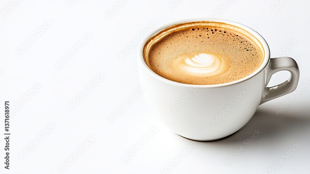 Fototapeta premium Coffee for you with white background