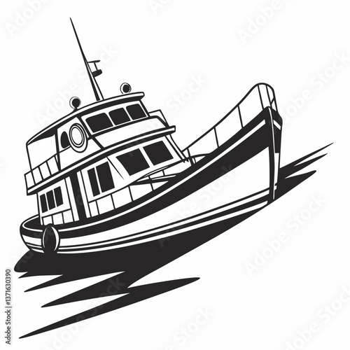 boat on the sea
