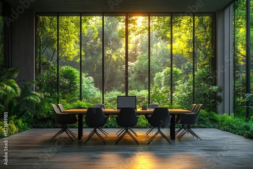 Diverse Businessmen Collaborating in Modern Office Setting