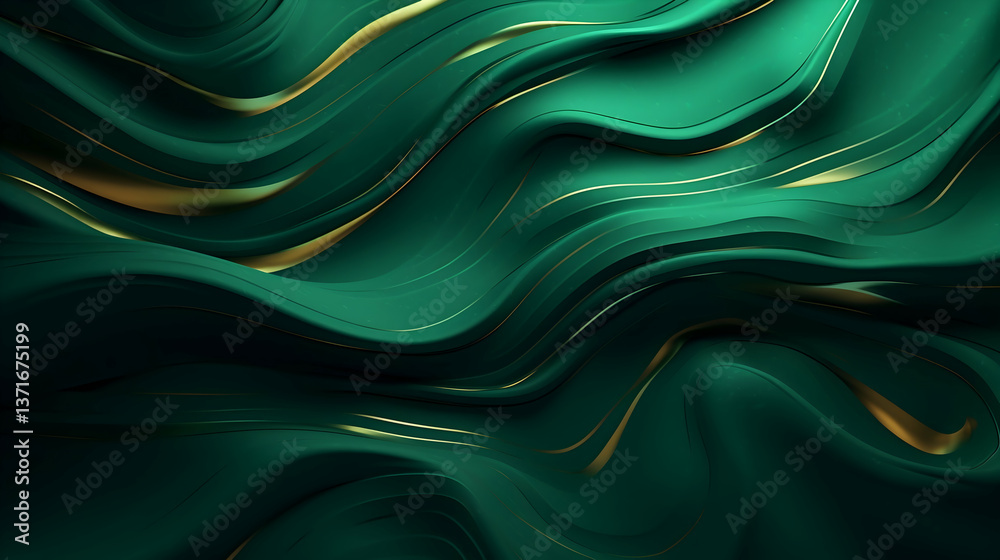 Obraz premium abstract green background