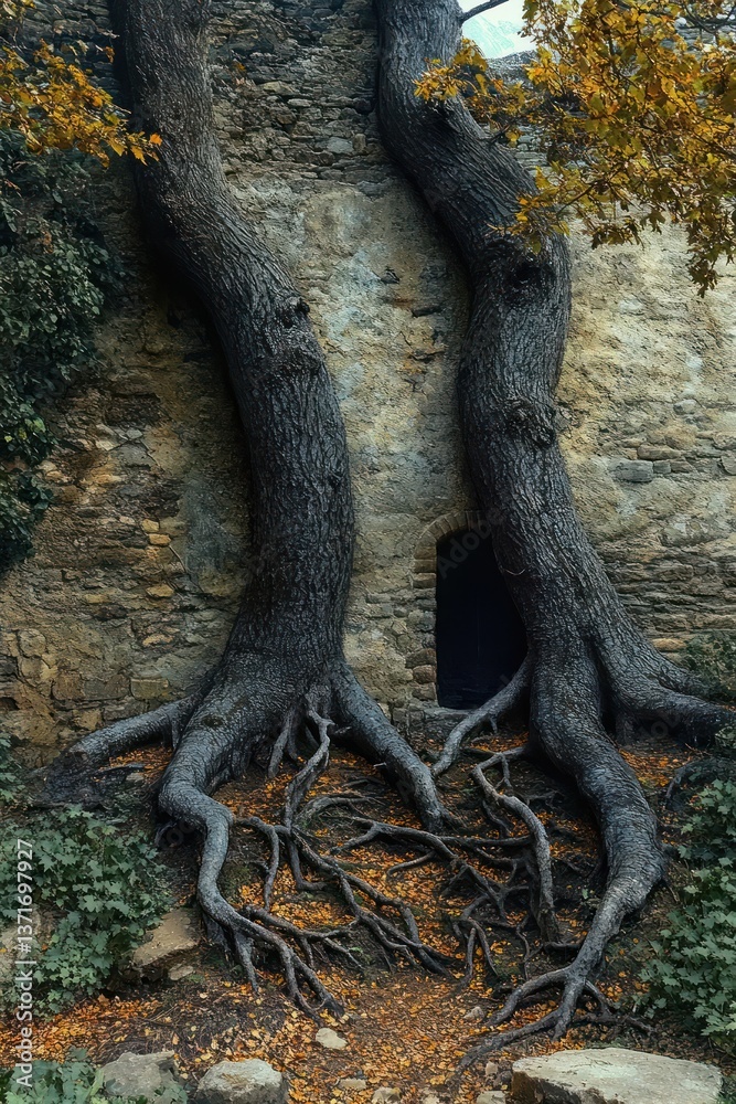 Entwined Trees of Eternal Love and Connection Entwined Trees of Eternal Love and Connection