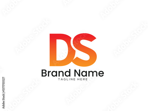 DS Letter Logo design DS Vector Art, DS Icons, and Graphics	