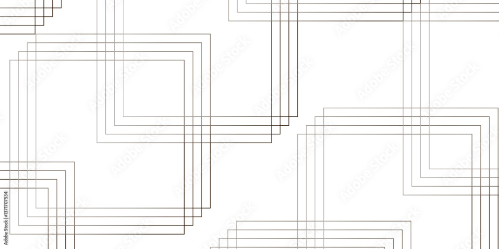 Obraz premium Abstract golden geometric square overlap layer lines on transparent background. perfect random abstract line background. Vector illustration.