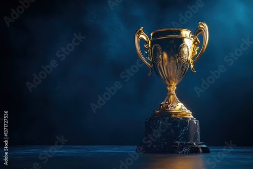 gold trophy cup