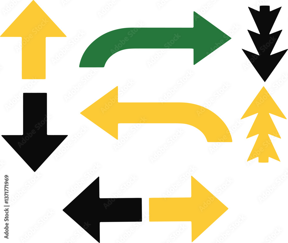 Arrow Icon Collection Directional Symbols Arrow Icon Collection Directional Symbols